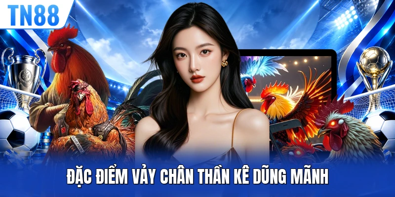 Đặc điểm vảy chân thần kê dũng mãnh