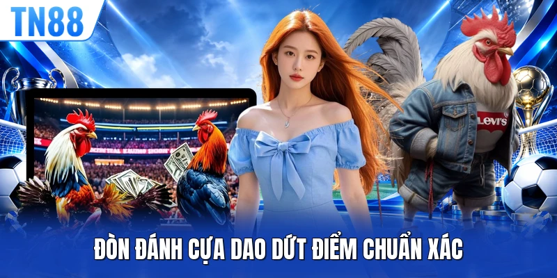 Đòn đánh cựa dao dứt điểm chuẩn xác