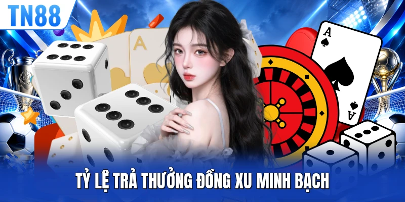 Tỷ lệ trả thưởng đồng xu minh bạch